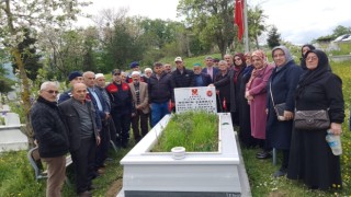 Şehit piyade uzman çavuş kabri başında anıldı