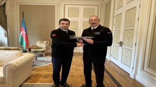 Selçuk Bayraktar Azerbaycan Cumhurbaşkanı İlham Aliyevi ziyaret etti
