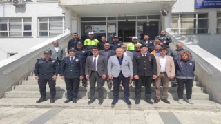 Selendide protokol bayramlaştı