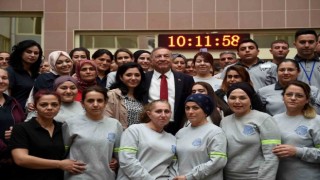 Seyhan Belediyesinde bayramlaşma sevinci
