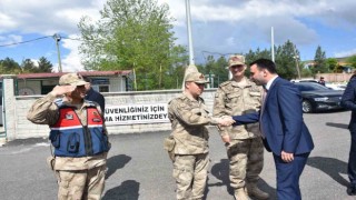 Siirtte şehit aileleri ve afetzede aileler yalnız bırakılmadı