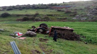 Sındırgıda traktör kazası: 1 ölü