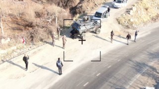 Şırnak polisinden nefes kesen silahlı soygun tatbikatı