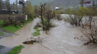 Şırnakta sağanak yağış köprüleri yıktı, yolları kapattı