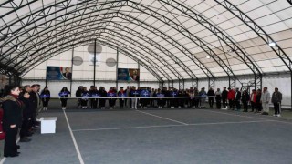 Şırnakta tenis bölge müsabakasına 145 sporcu katılıyor