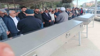 Sulama kanalına devrilen araçta hayatını kaybeden çift toprağa verildi