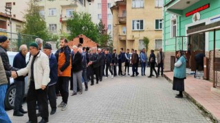 Sungurluda bayram namazında vatandaşlar camilere akın etti