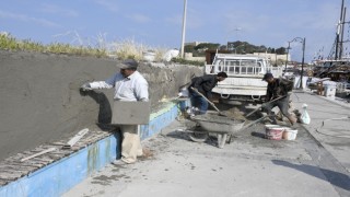 Tarihi Güvercinada Kalesinde turizm sezonuna hazırlık
