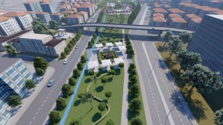 Tarsusu ikiye bölen tren yolu yer altına iniyor