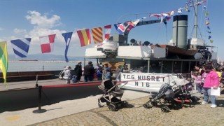 TCG Nusret mayın gemisi Bandırmada
