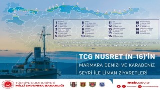 TCG Nusret müze gemisi 30 Nisan-20 Haziran arasında ziyarete açılacak