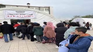 Tekkeköyden iftar dayanışması