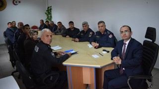 Toprakkale İlçesi’nde “Seçim güvenliği” toplantısı yapıldı