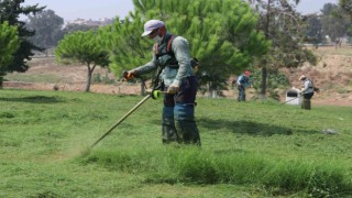 Toroslarda park ve yeşil alanlar yaza hazırlanıyor