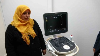 Trafik kazasında ölen oğlunun sigorta parasıyla hastaneye ultrason cihazı aldı