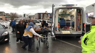 Trafikte tartıştığı kadın sürücüyü darp eden kişi vatandaşlar tarafından linç edilmek istendi