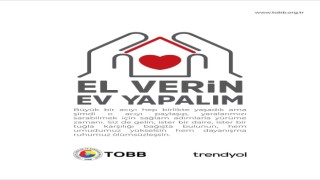Trendyoldan afet bölgesi kalıcı konut seferberliğine destek
