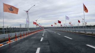Türkiyenin en uzun 4. köprüsü yarın hizmete girecek
