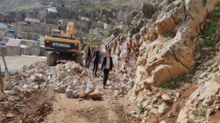 Uluderede yeni yol açma çalışmaları başladı