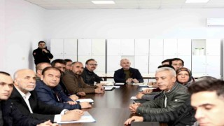 Vali Kızılkaya Bakan Soylu ile toplantıya katıldı