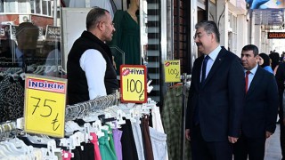 Vali Yılmaz, esnaf ziyaretlerini sürdürüyor
