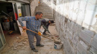 Yer altı çarşısında yenileme çalışmaları