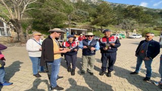 Yerli ve yabancı turistler orman yangınlarına karşı bilgilendirildi