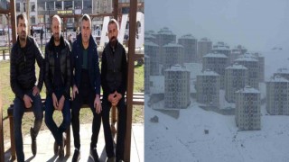 Yüksekovada iki gün arayla iki farklı mevsim şaşırttı