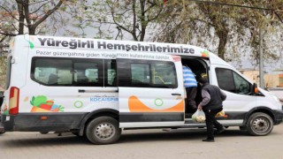 Yüreğir Belediyesinden vatandaşa ücretsiz pazar servisi