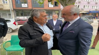 Yusuf Garip, Çivrilde hemşehrileriyle kucaklaştı