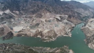 Yusufeli Barajında su seviyesi 112 metreye ulaştı