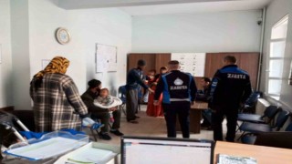 Zabıta ekiplerinden dilenci operasyonu