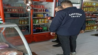 Zabıta ekiplerinden market denetimi