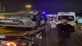 Zincirlikuyuda makas atan sürücü zincirleme kazaya neden oldu: 8 yaralı
