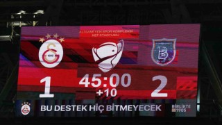 Ziraat Türkiye Kupası: Galatasaray: 1 - Medipol Başakşehir: 2 (İlk yarı)