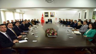 Zonguldakta seçim güvenliği toplantısı yapıldı