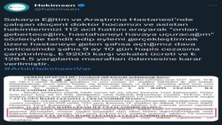 112yi arayıp tehditler savurmuştu, 9 ay hapis cezasına çarptırıldı