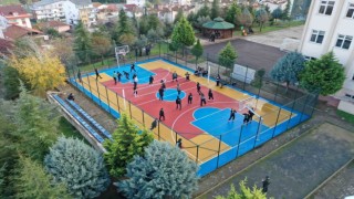 120 okula basketbol ve voleybol sahası yapılacak