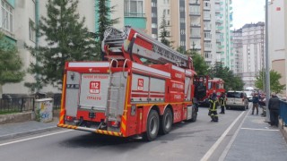 14 katlı binada çıkan yangında 1 kişi yaralandı