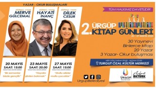 2. Ürgüp Kitap Günleri başlıyor
