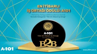 A101e B2B Excellence Awardsda en itibarlı iş ortağı ödülü