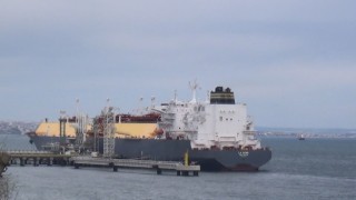 ABDden gelen dev LNG tankeri Tekirdağda