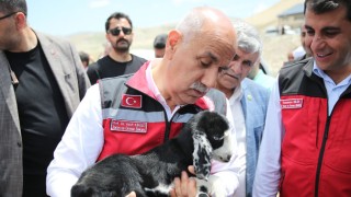 Afet bölgesindeki yetiştiricilere ayni yardım yapılacak