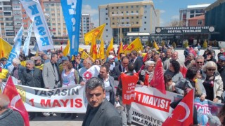 Afyonkarahisarda 1 Mayıs kutlandı