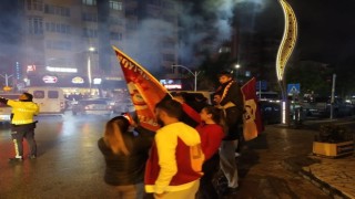 Afyonkarahisarda sevincin adı Galatasaray
