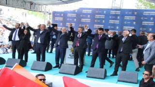 AK Parti Genel Başkanvekili Yıldırım, Şırnakta halka hitap etti