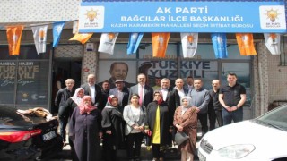 AK Parti İstanbul 3. Bölge Milletvekili Adayı Necati Karagöz, “Bağcılar her zaman olduğu gibi Cumhurbaşkanımızı ve AK Partimizi bağrına basıyor”