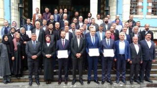 AK Parti Kütahya milletvekilleri mazbatalarını aldı