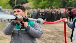 Akçakocada orman yangınlarına karşı eğitim