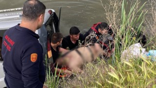 Aksarayda araç kanala düştü: 1 ölü, 1 yaralı